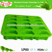 China Proveedor Profesional Ice Maker Anti-polvo Durable Suave Cute Coche Forma Lego Silicona Ice Molde Silicona Ice Cube Bandeja